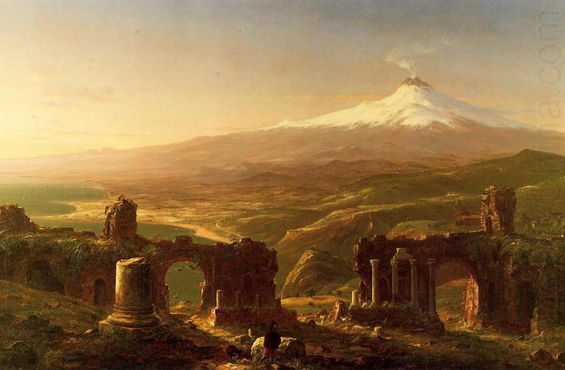 Mount Etna from Taormina, Thomas Cole